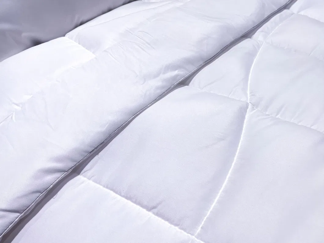 High Quality Bamboo Viscose Comforter Down Alternative Set Jacquard Quilts Bedding Quilt